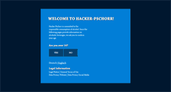 Desktop Screenshot of hacker-pschorr.com